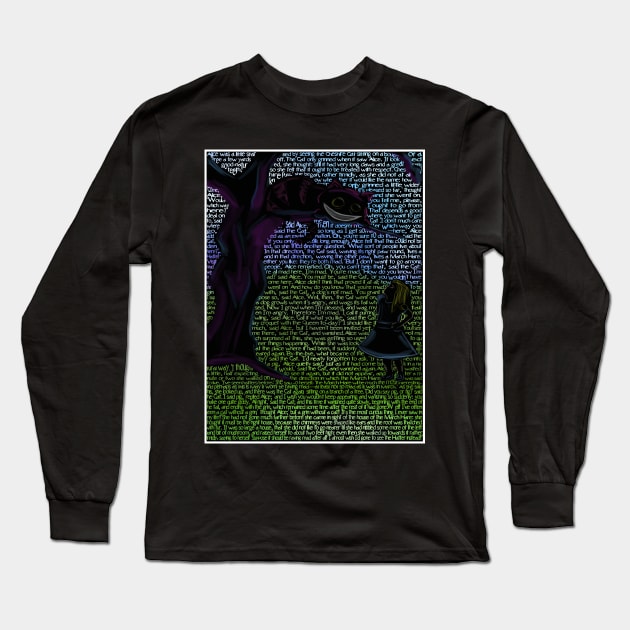 We're All Mad Here Long Sleeve T-Shirt by Skahfee